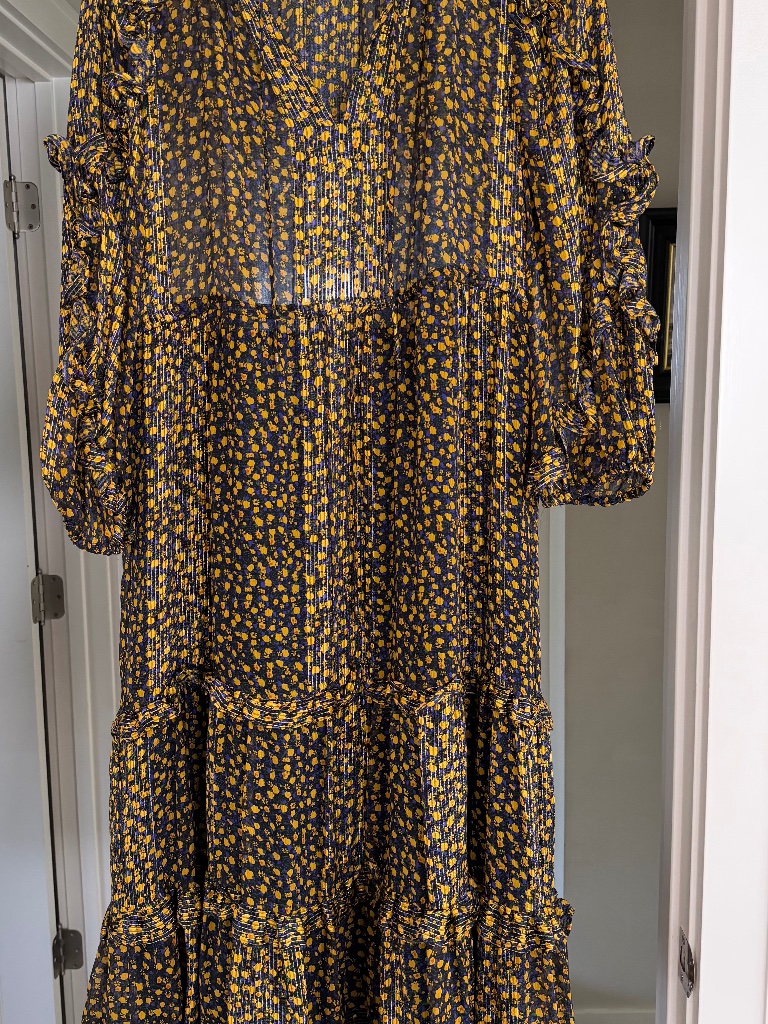 Vintage Ulla Johnson, Size 4 But Will Fit Size Medium.